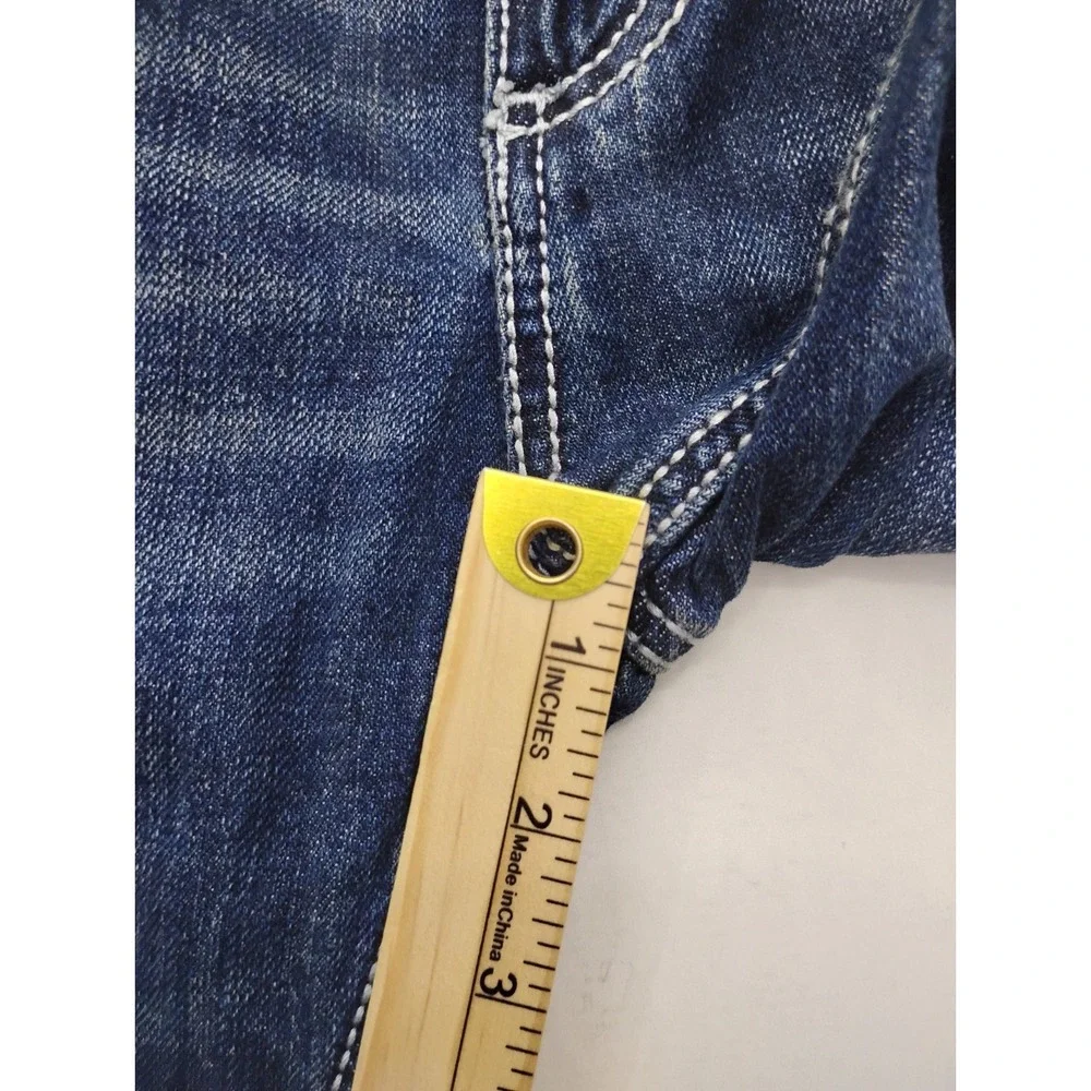 Wrangler 20X Boy's Vintage Boot Cut Jeans Thick Stitch Size 12 Regular